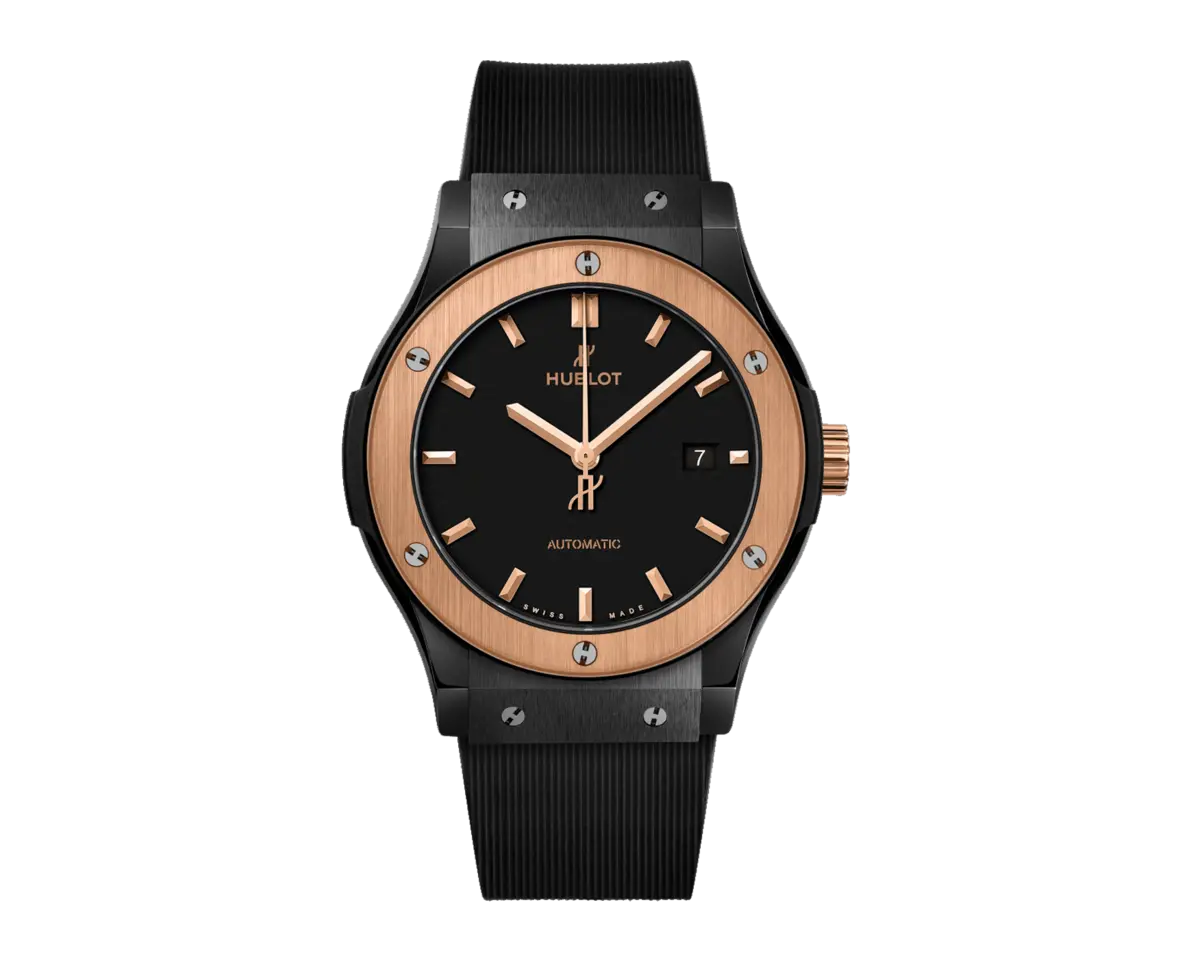 Classic Fusion 42 Ceramic King Gold Hublot watch Zegg Watches Jewellery